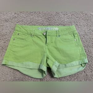Green Women's Shorts